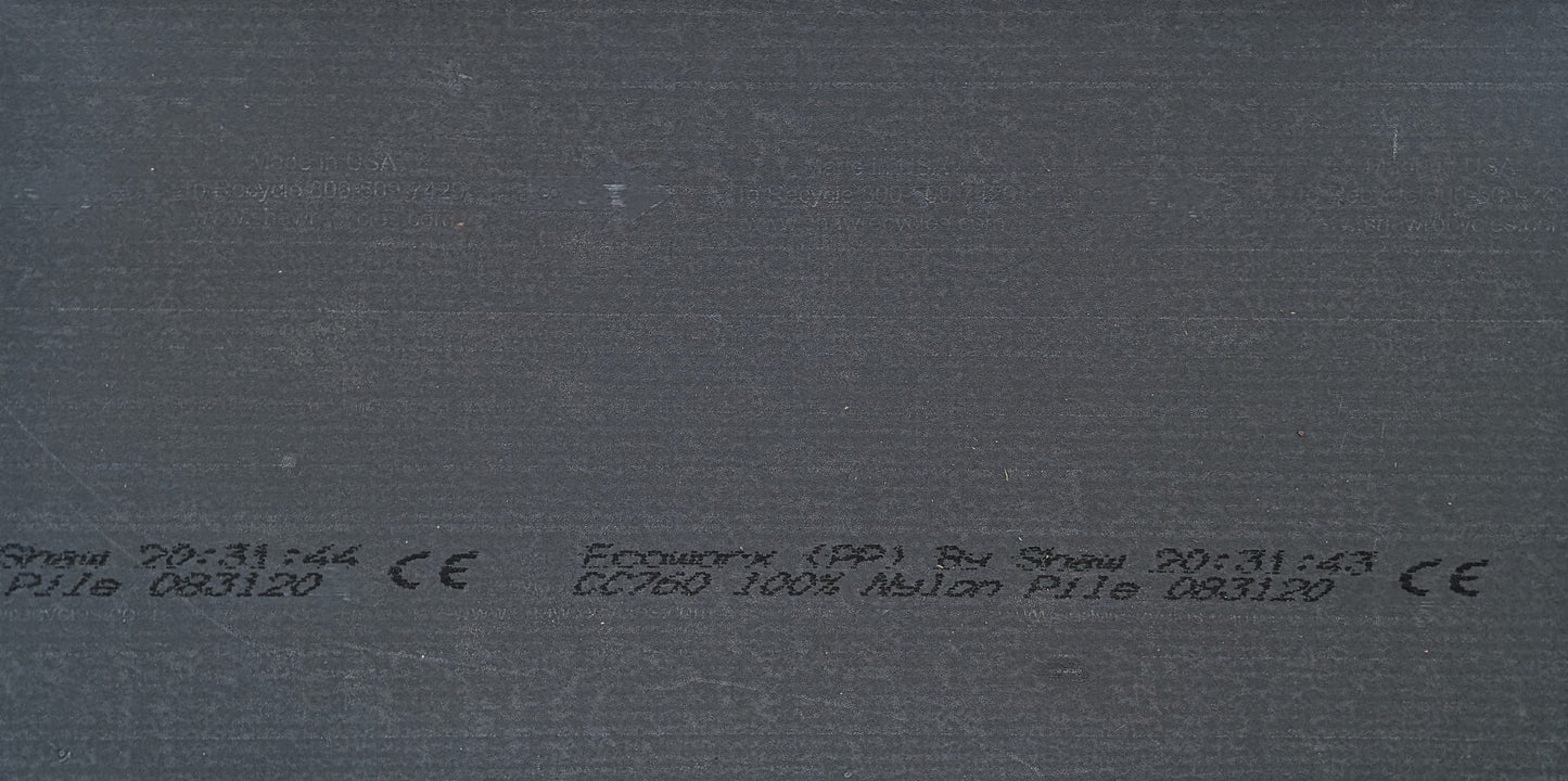 Shaw Dark Blue Carpet Tile-36"x 18"(10 Tiles/case, 45 sq. ft./case)