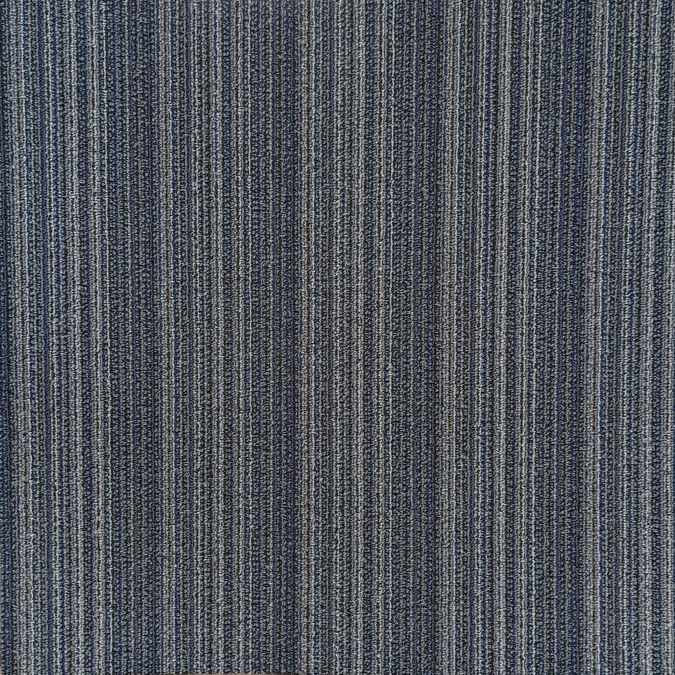 Shaw 00448 Blue Carpet Tile-24"x 24"(12 Tiles/case, 48 sq. ft./case)