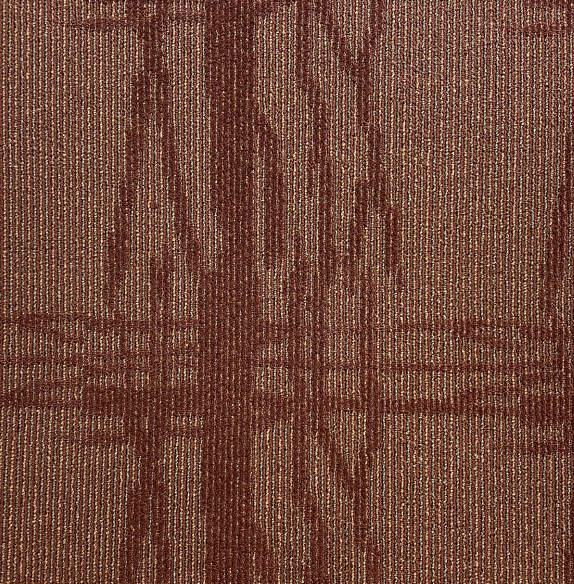 Shaw 00887 BURGUNDY Carpet Tile. 48sq.ft./Case