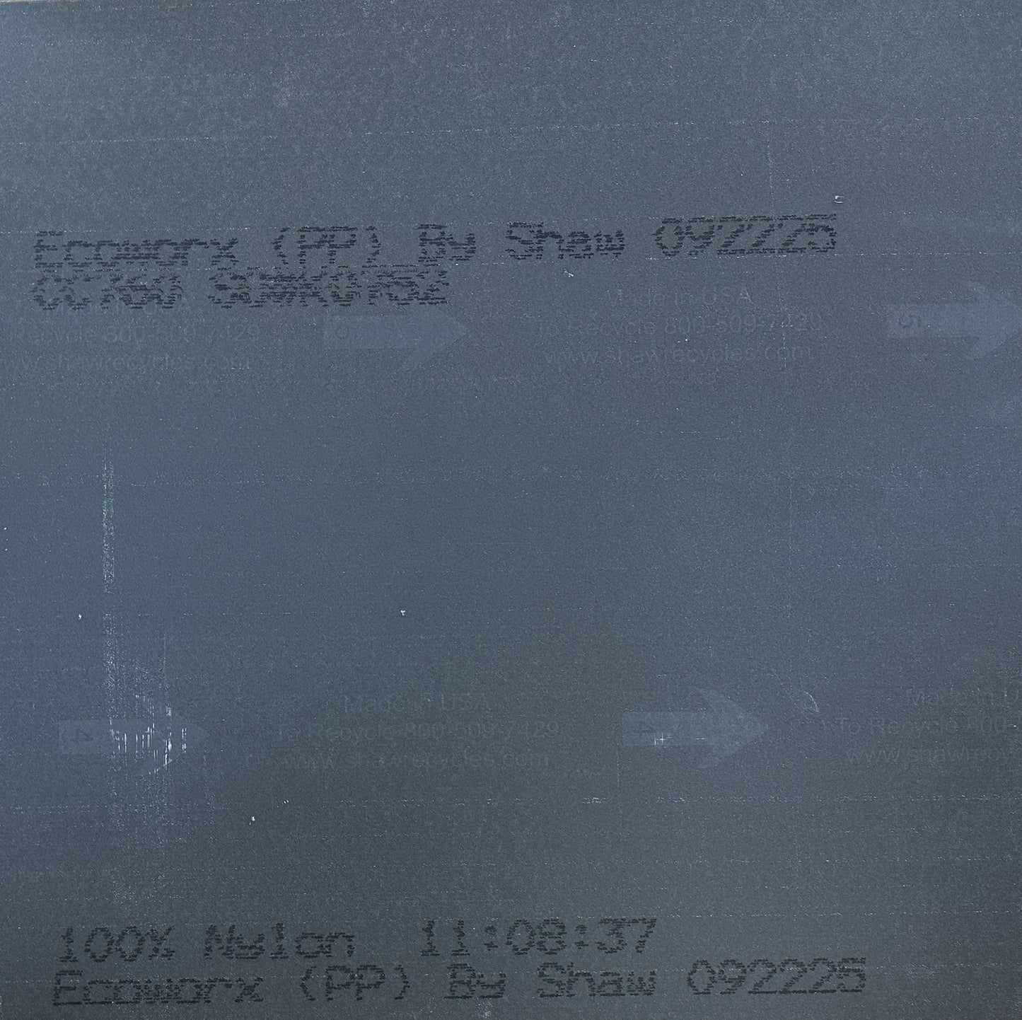 Shaw 00541 CHARCOAL Carpet Tile. 48sq.ft./Case