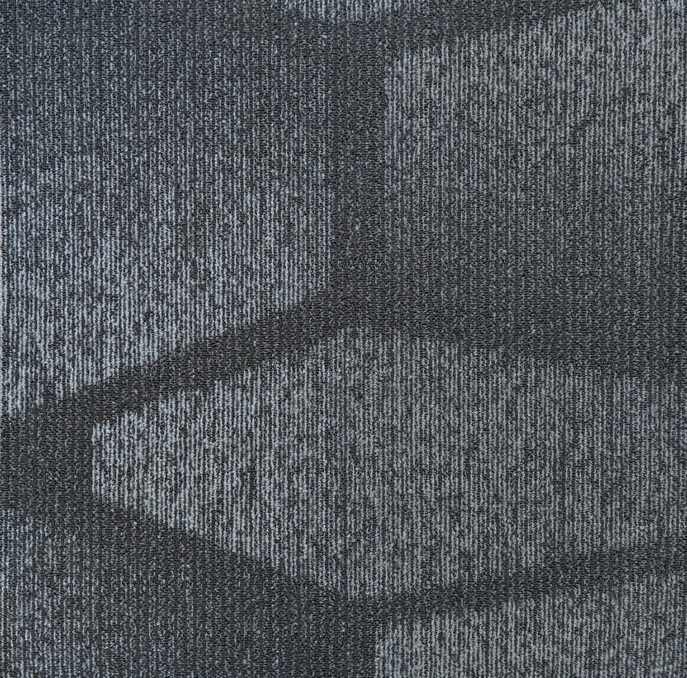 Shaw 00518 Grey Silver Carpet Tile-24"x 24"(12 Tiles/case, 48 sq. ft./case)