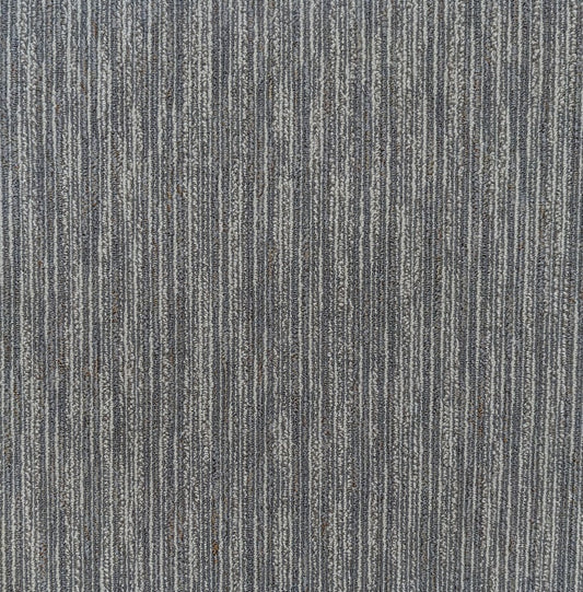 Shaw 00500 Light Grey Carpet Tile-24"x 24"(12 Tiles/case, 48 sq. ft./case)
