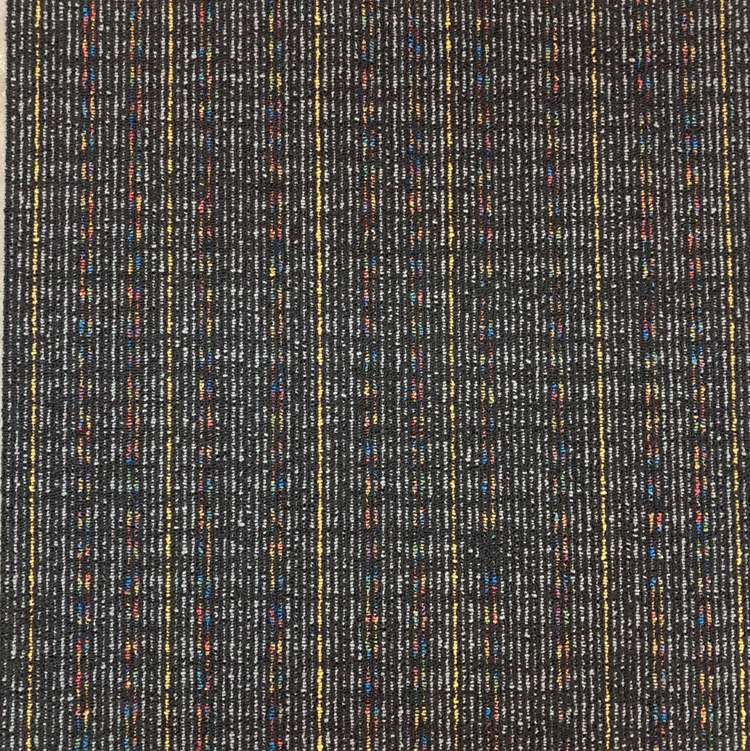 Shaw Black Carpet Tile-24"x 24"(12 Tiles/case, 48 sq. ft./case)