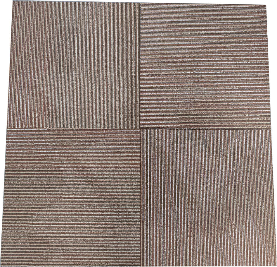 Carpet Tile USA Shaw Rust Brown Carpet Tile-24&quot;x 24&quot;(12 Tiles/case, 48 sq. ft./case)